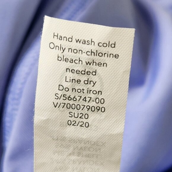 Athleta‎ Cross Train 7/8 Paddle Leggings Womens L Blue Colorblock Athletic - Picture 8 of 9